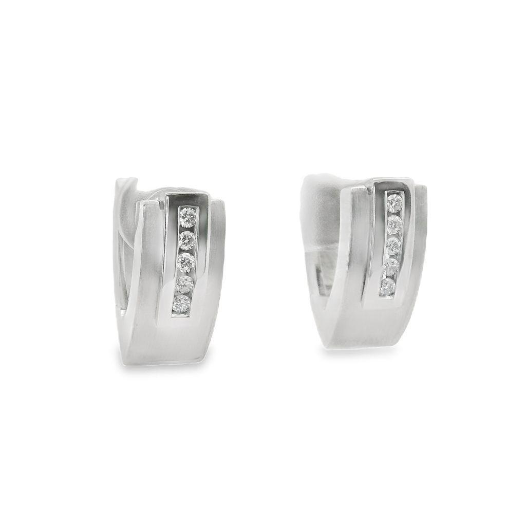 Estate Diamond Earrings