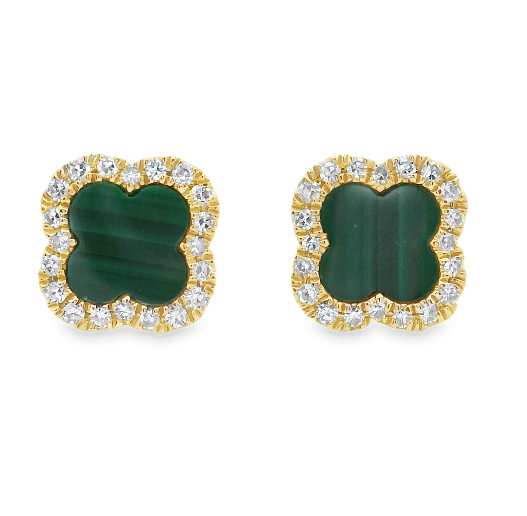 Colored Stone Earrings