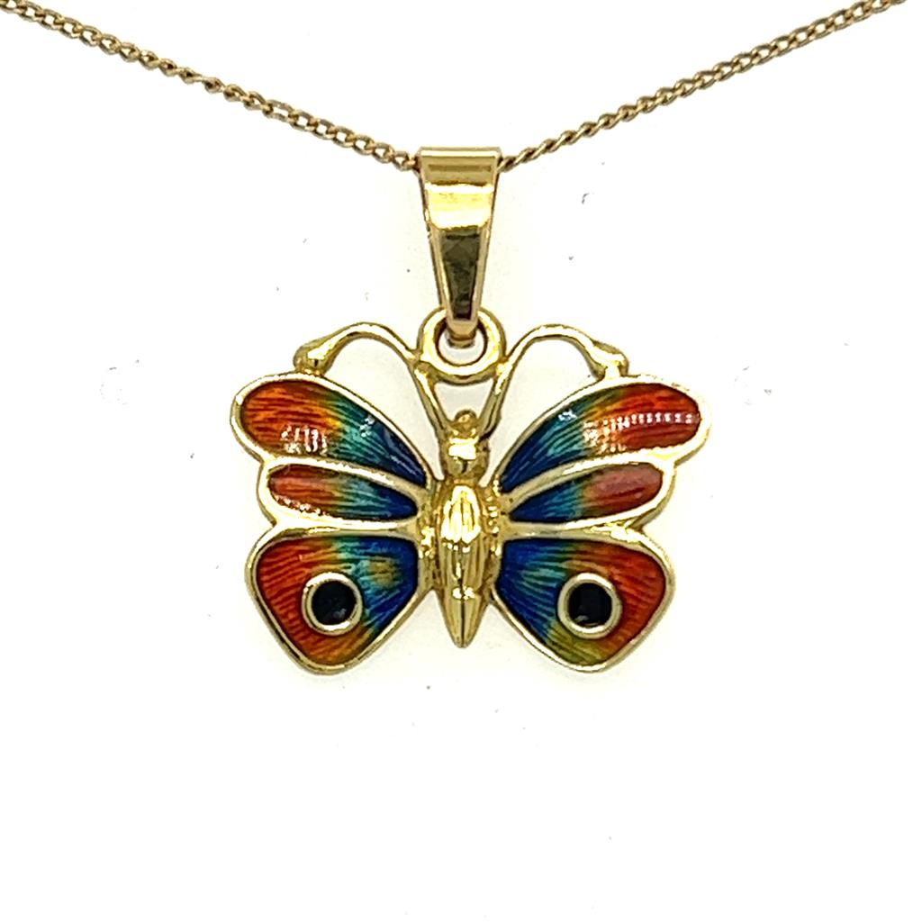 Estate Colored Stone Necklace