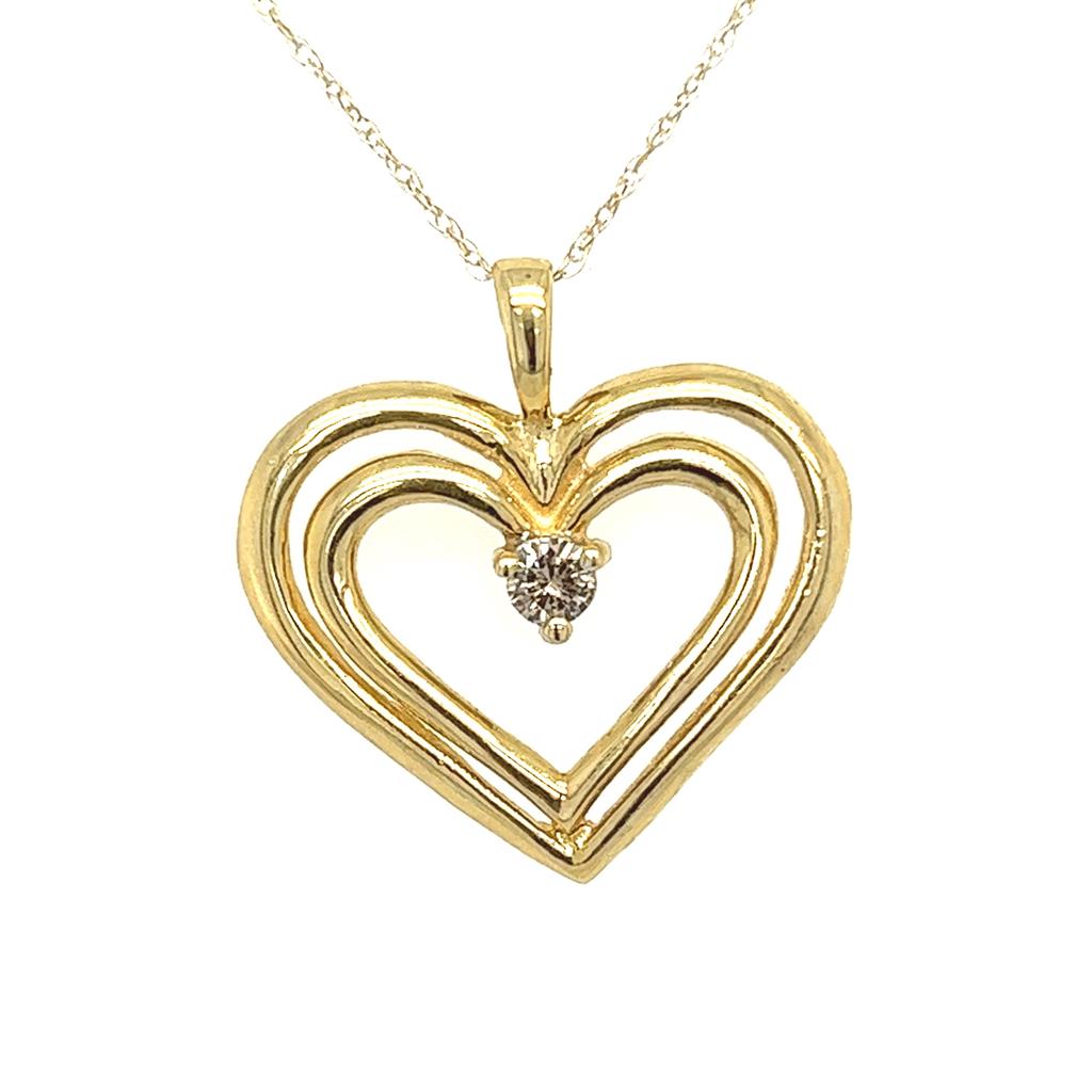 Estate Diamond Pendant