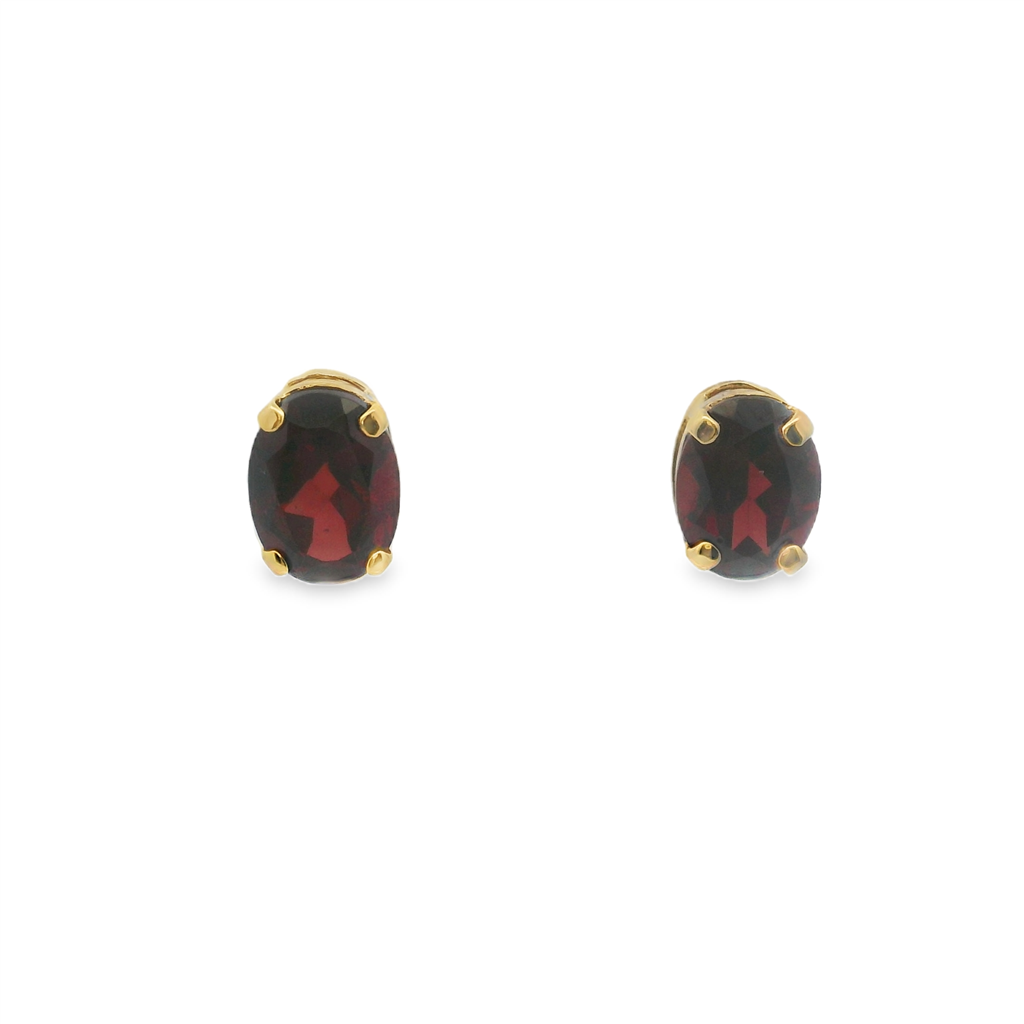 Estate Colored Stone Earrings