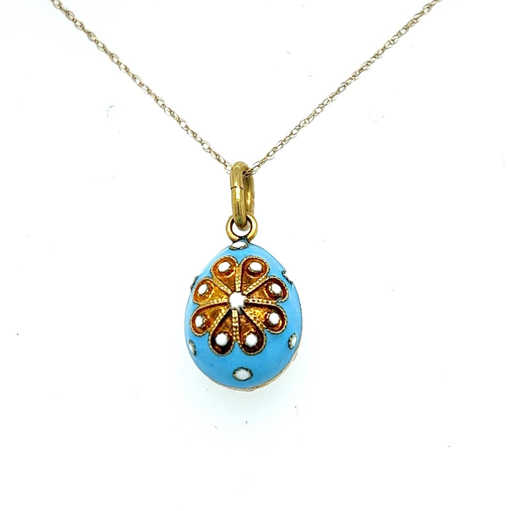 Estate Color Stone Pendant