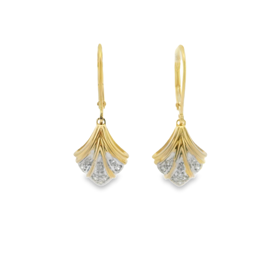 Estate Diamond Earrings
