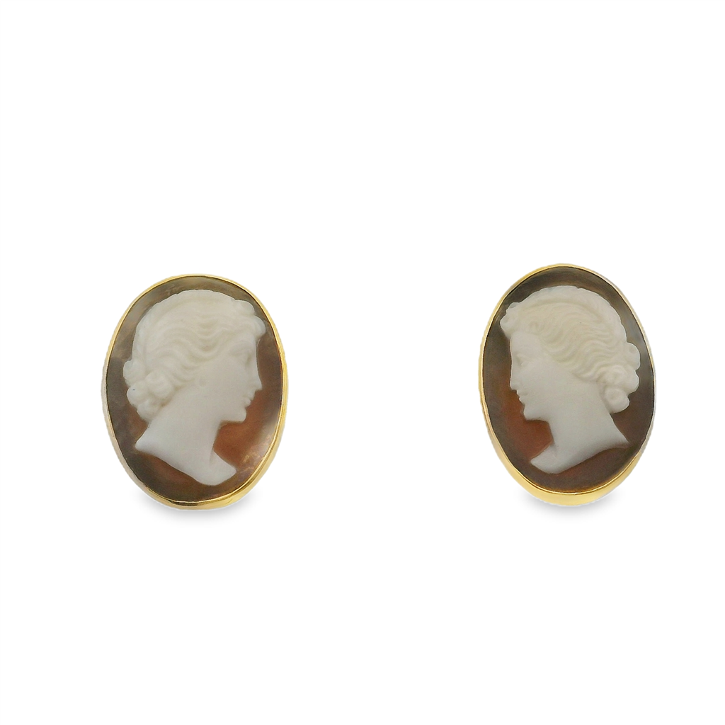Estate Colored Stone Earrings