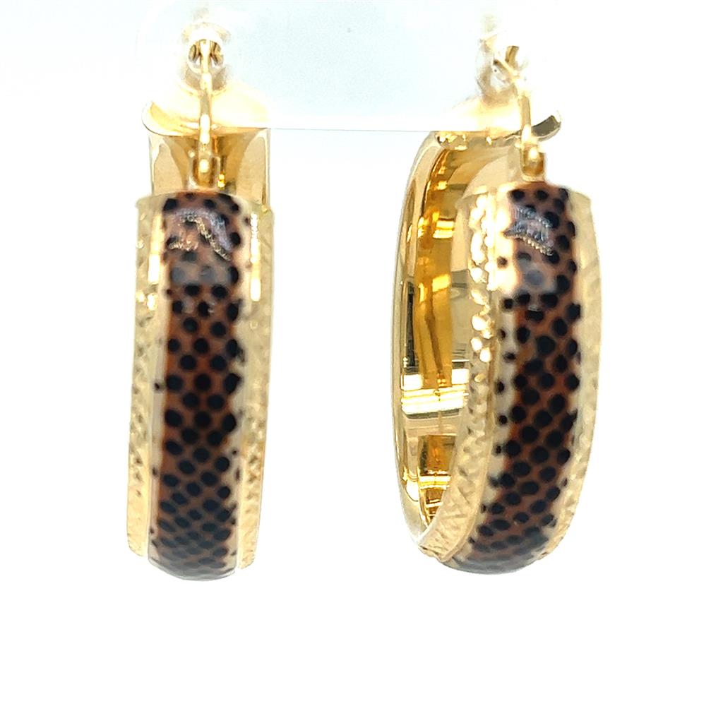 Estate Colored Stone Earrings