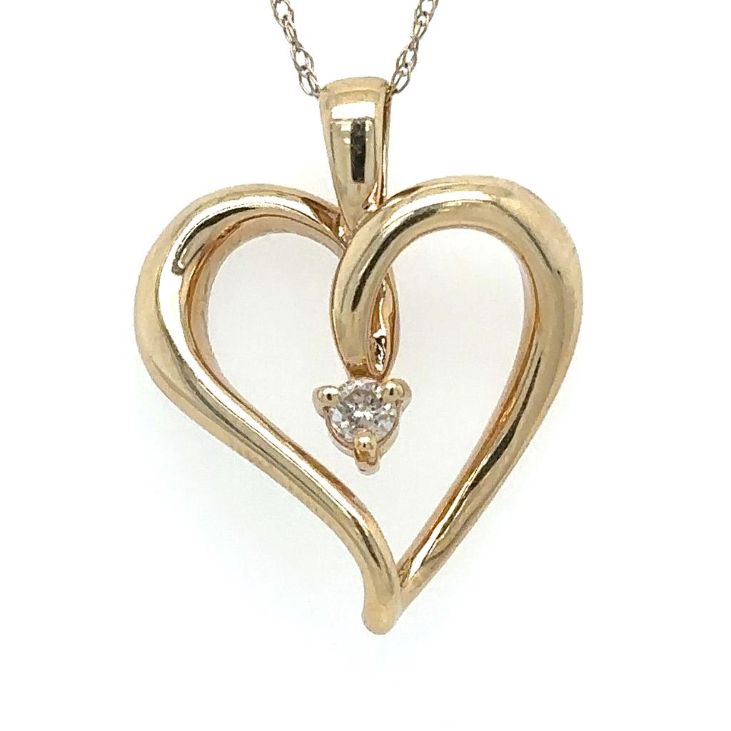 Estate Diamond Pendants