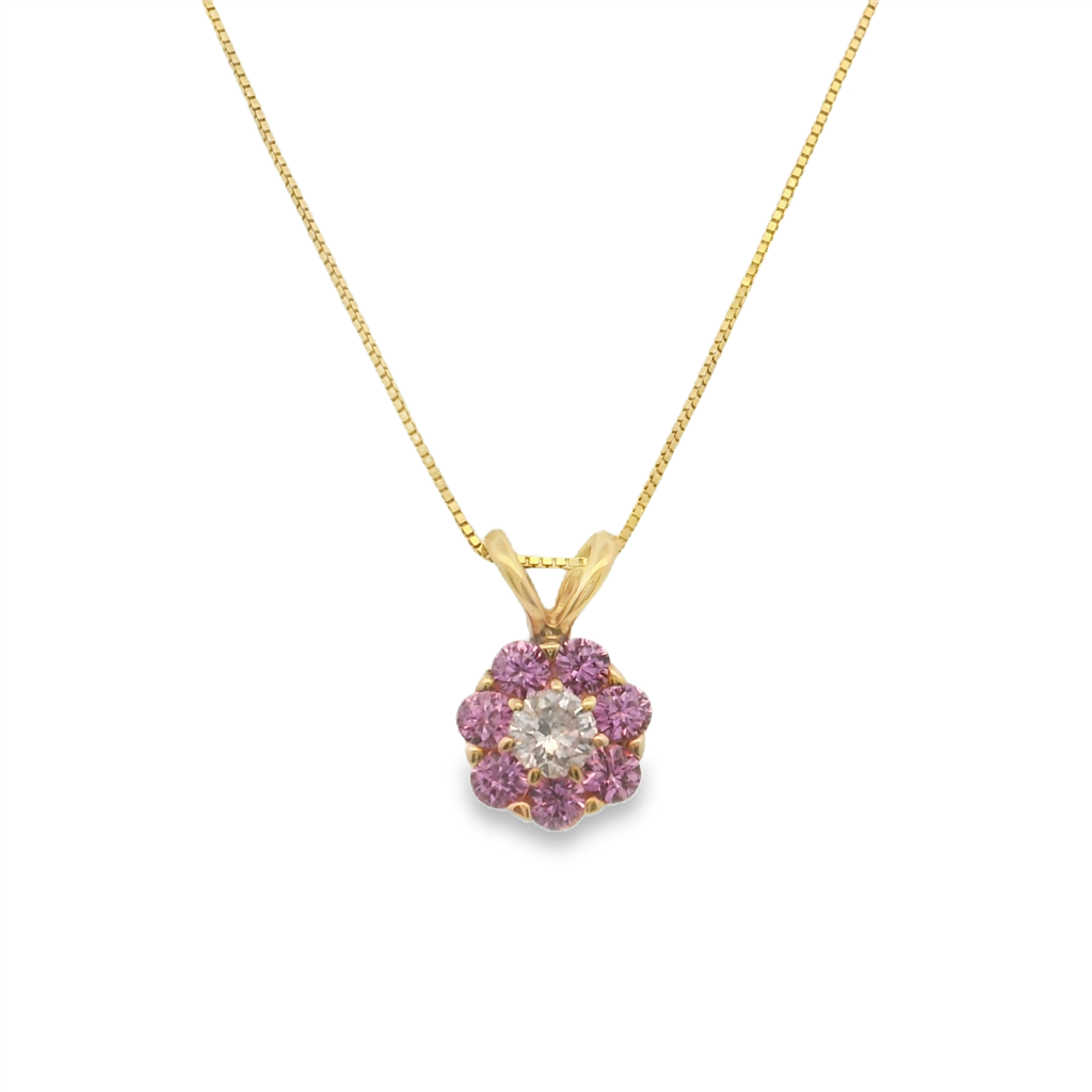 Closeout Color Stone Pendant