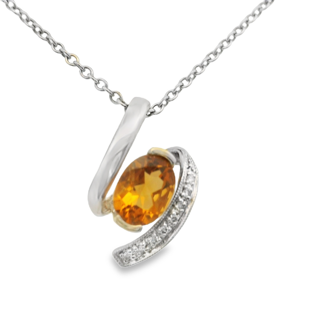 Closeout Color Stone Pendant