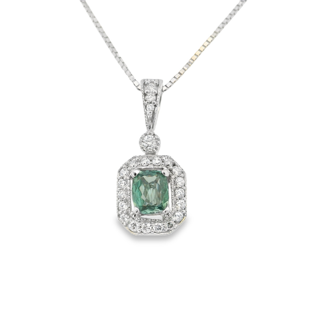 Estate Colored Stone Necklace