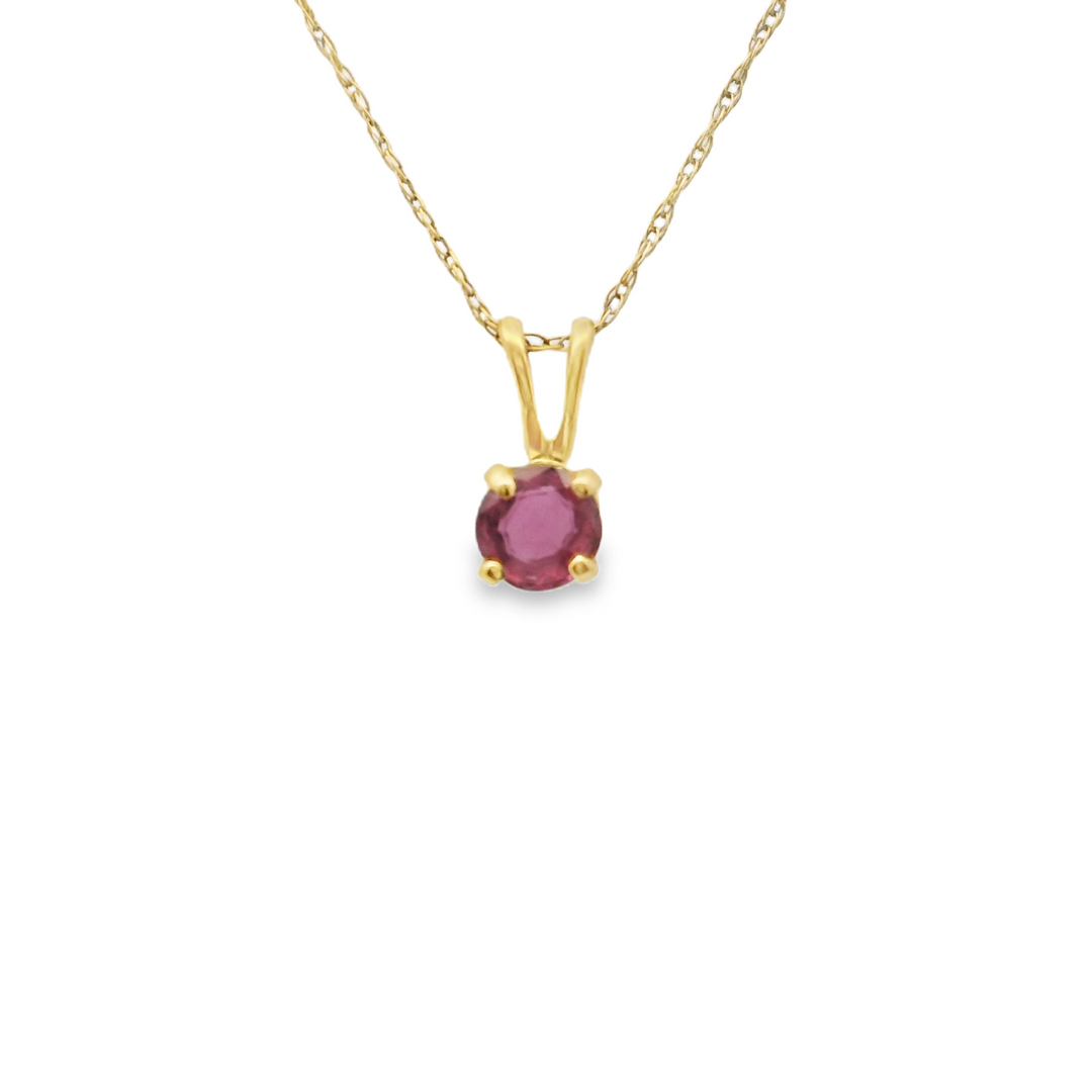 Estate Colored Stone Necklace