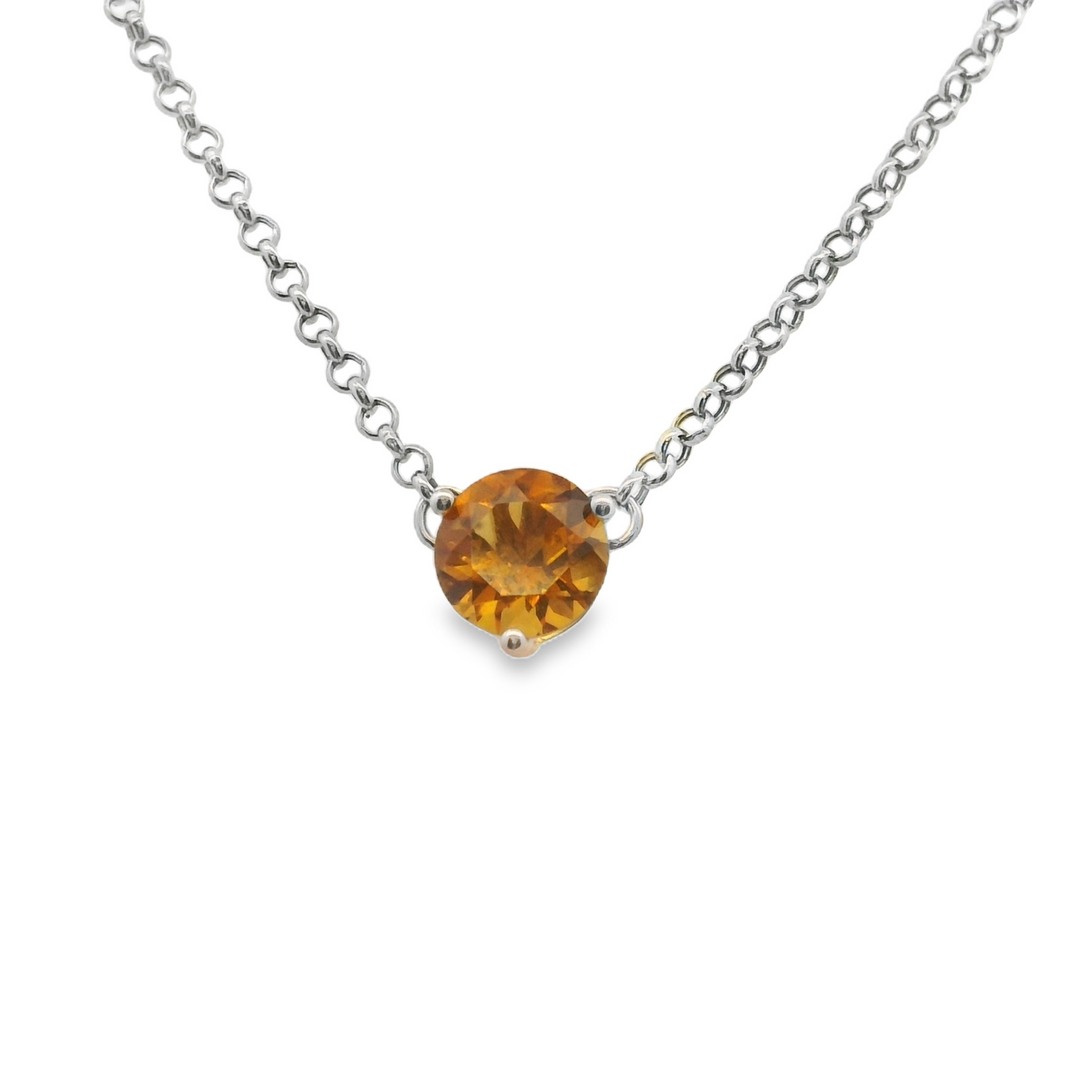 Estate Colored Stone Necklace