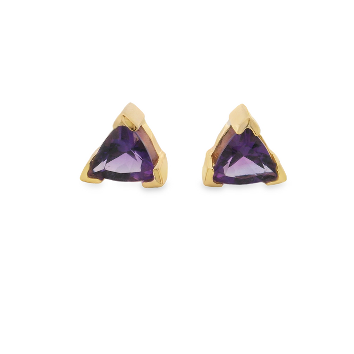 Estate Colored Stone Earrings