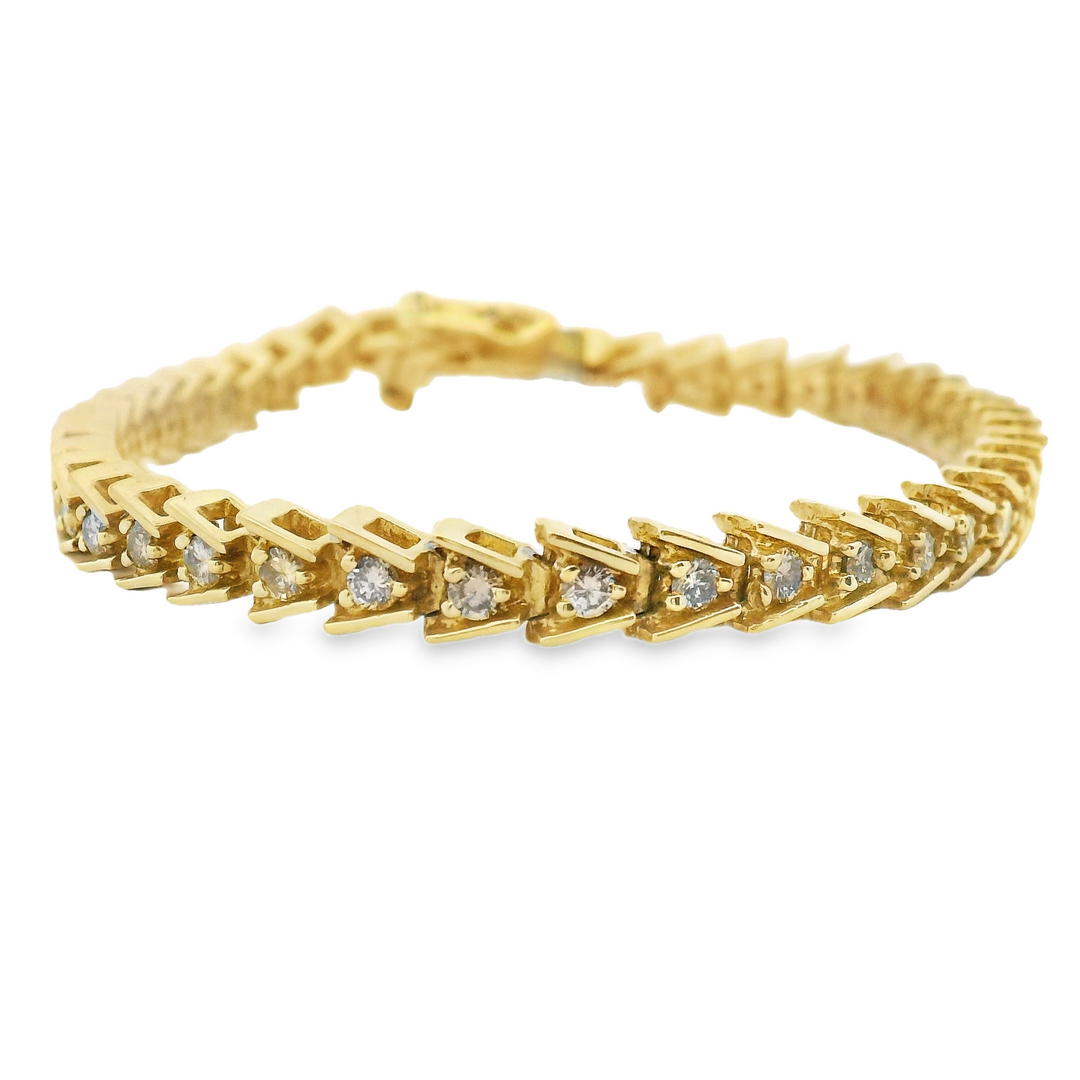 Estate Diamond Bracelet