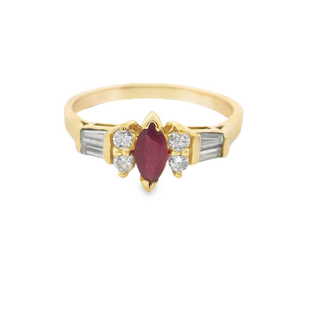 Estate Colored Stone Ring