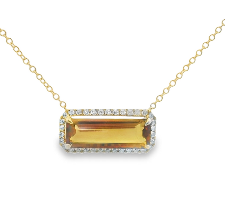 Colored Stone Necklace