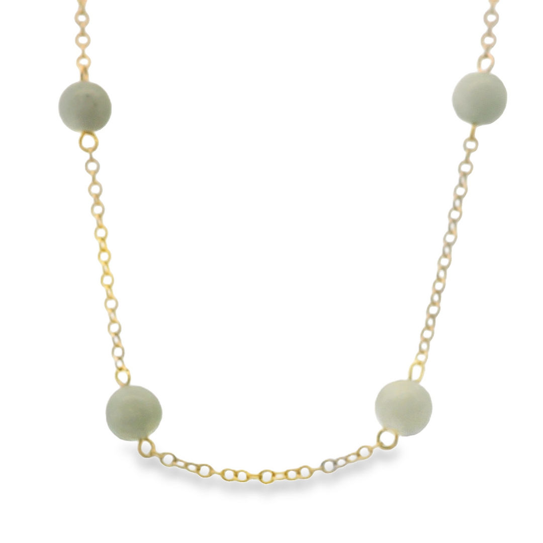 Estate Colored Stone Necklace