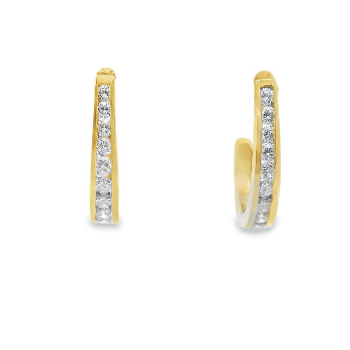 Estate Diamond Earrings