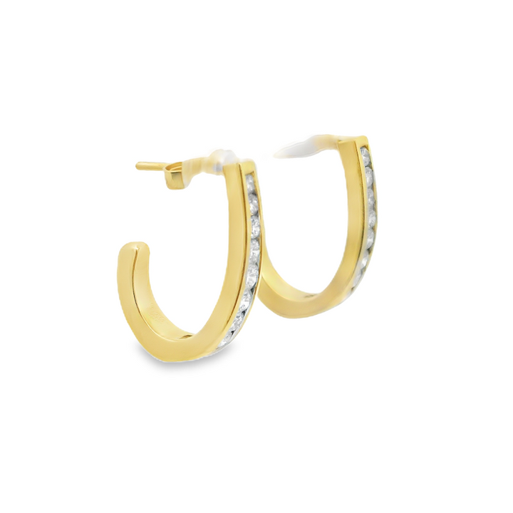 Estate Diamond Earrings
