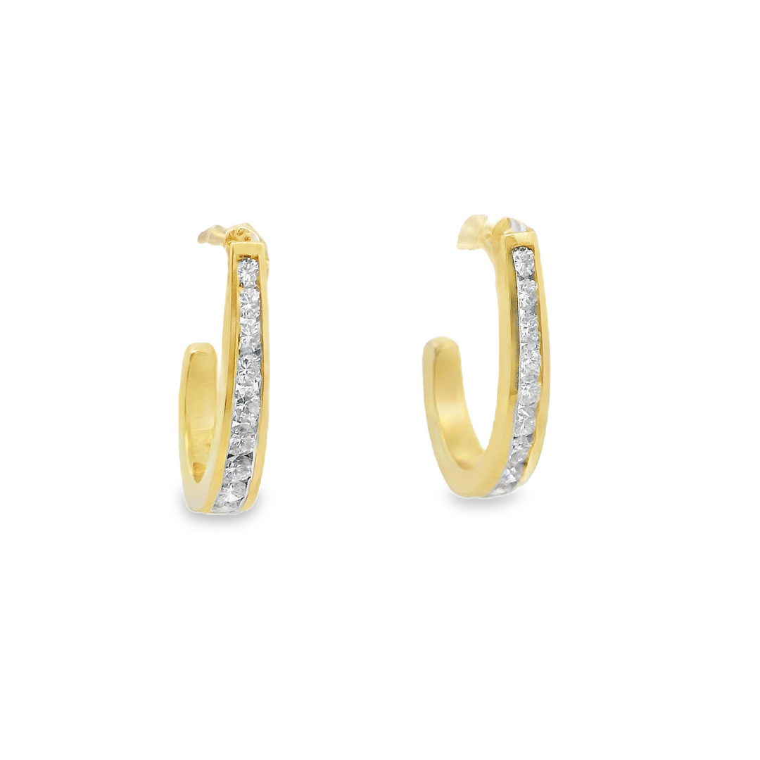 Estate Diamond Earrings