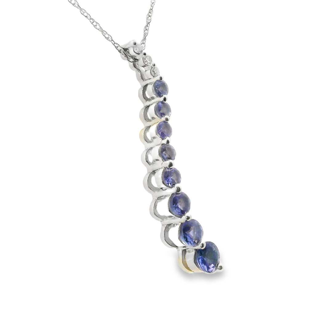Estate Colored Stone Necklace