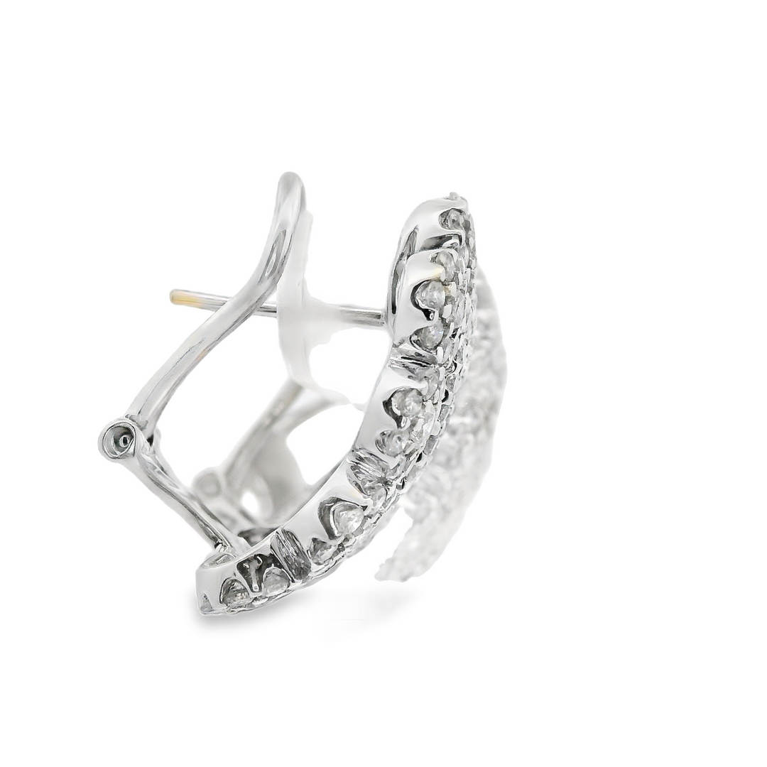 Estate Diamond Earrings