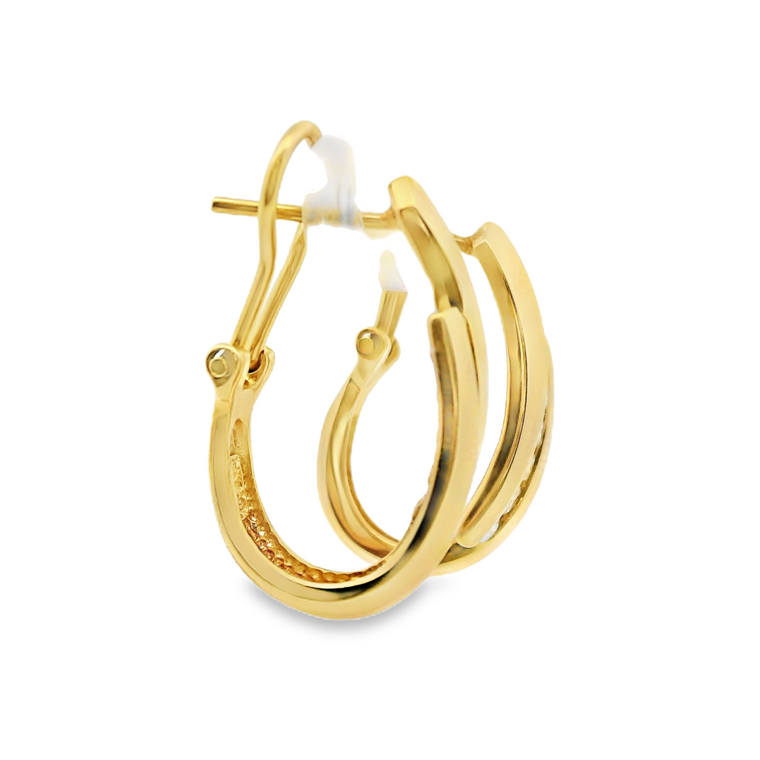 Estate Diamond Earrings