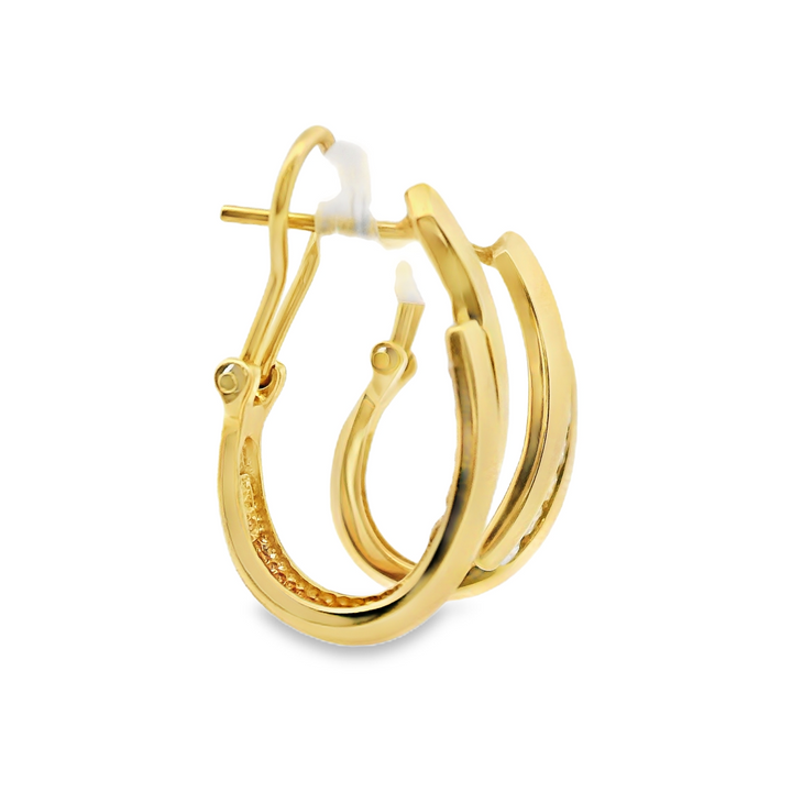 Estate Diamond Earrings