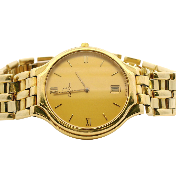 Omega De Ville 'Symbol' Quartz Watch 18KY Gold