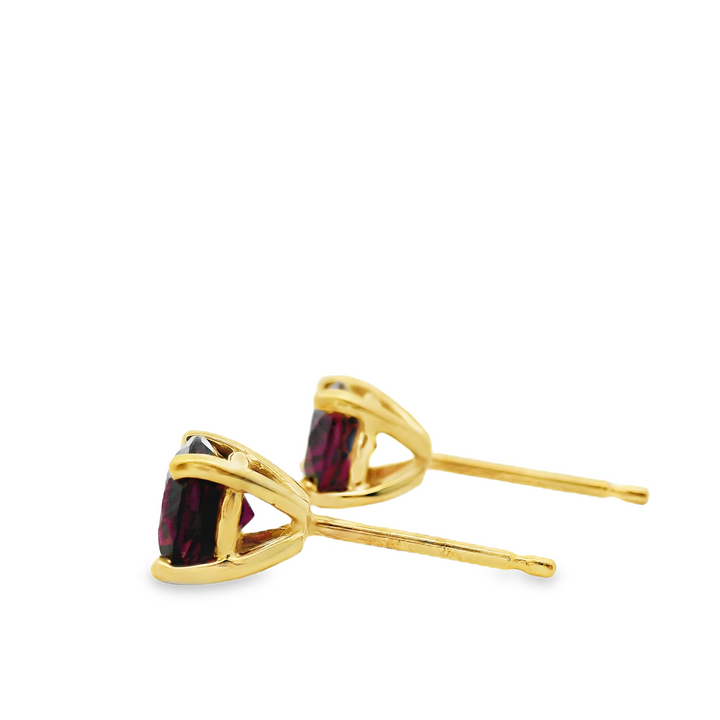 Estate Colored Stone Earrings