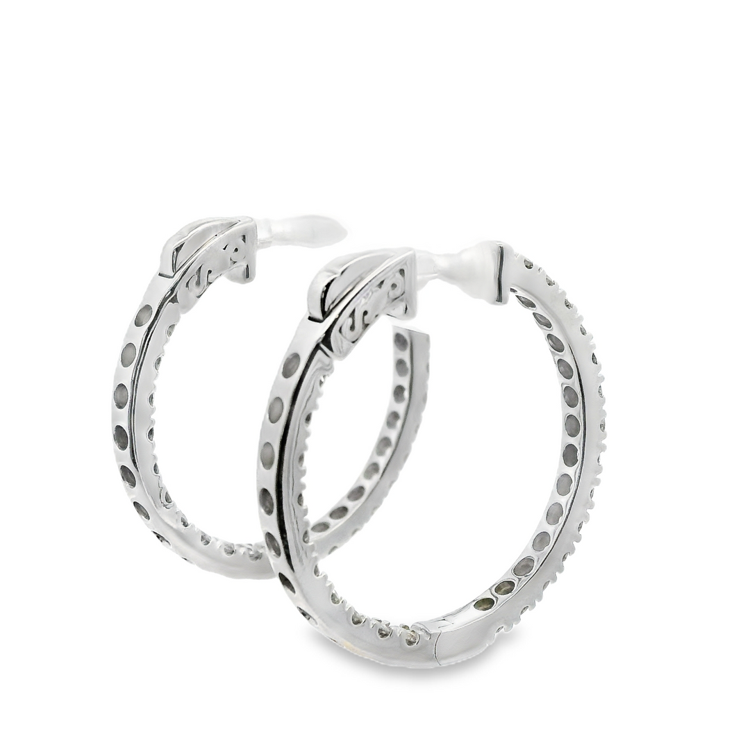 Estate Diamond Earrings