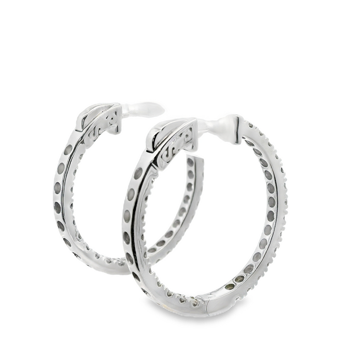 Estate Diamond Earrings