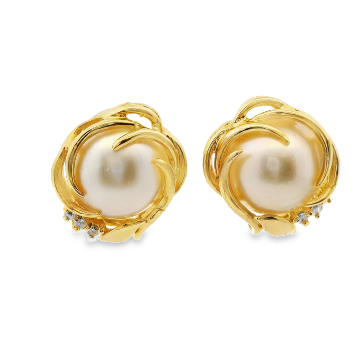 Estate Colored Stone Earrings