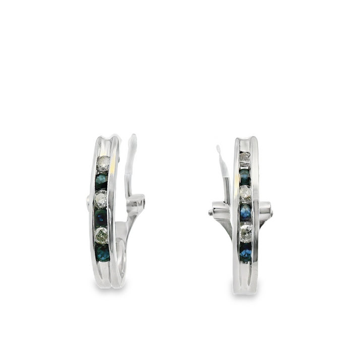 Estate Colored Stone Earrings