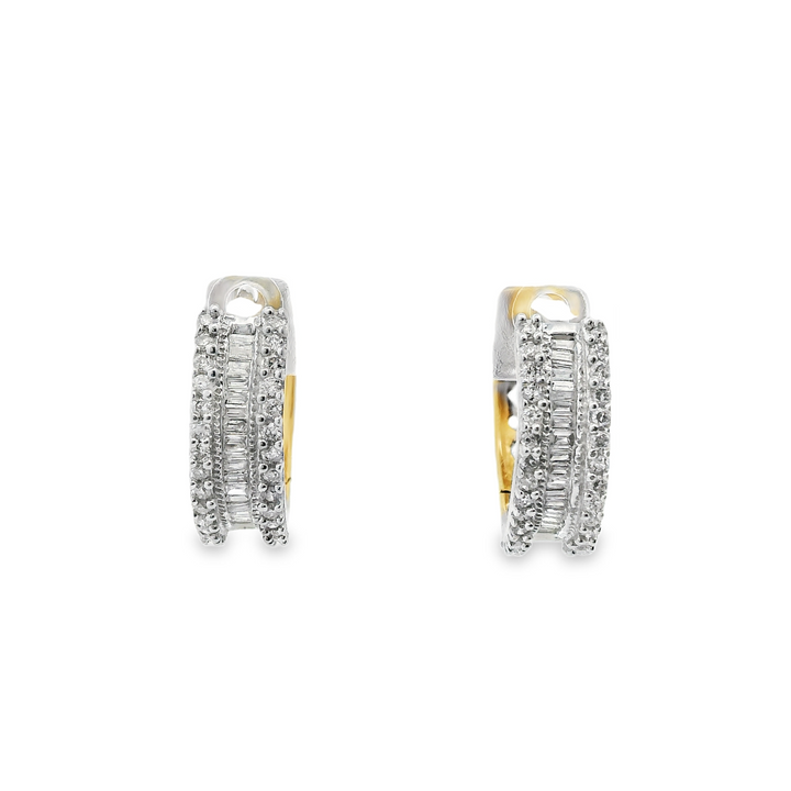 Estate Diamond Earrings