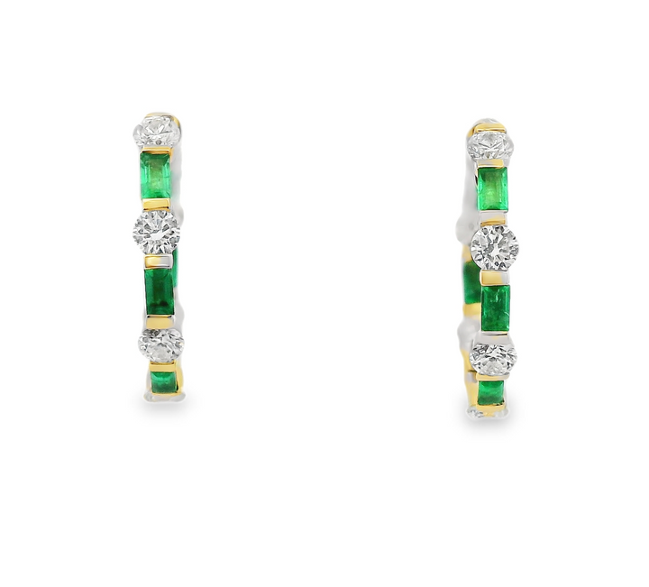 Colored Stone Earrings