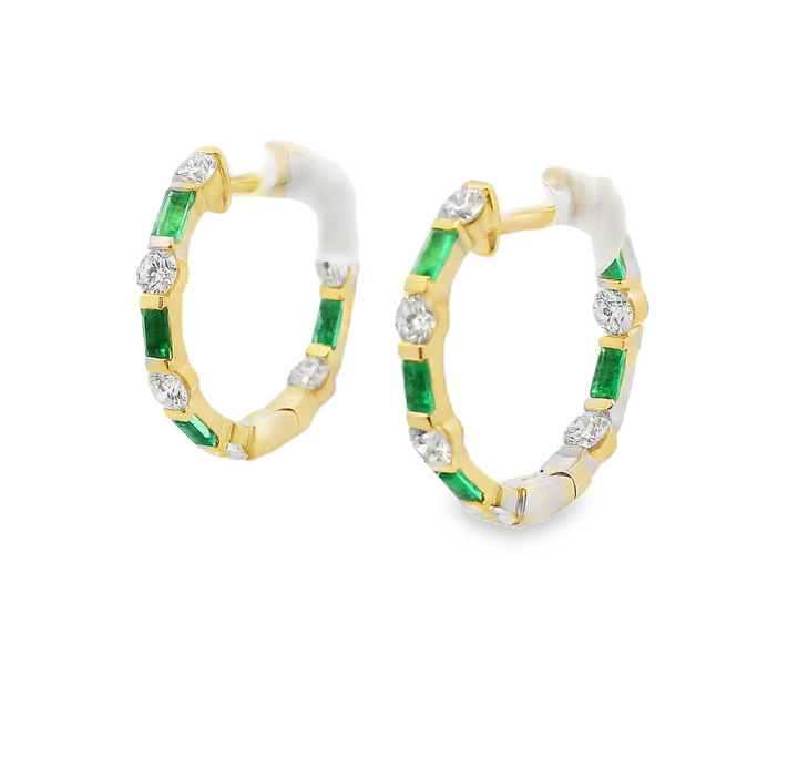 Colored Stone Earrings