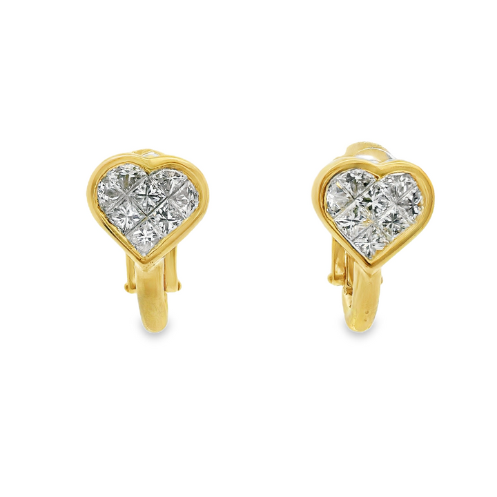 Estate Diamond Earrings