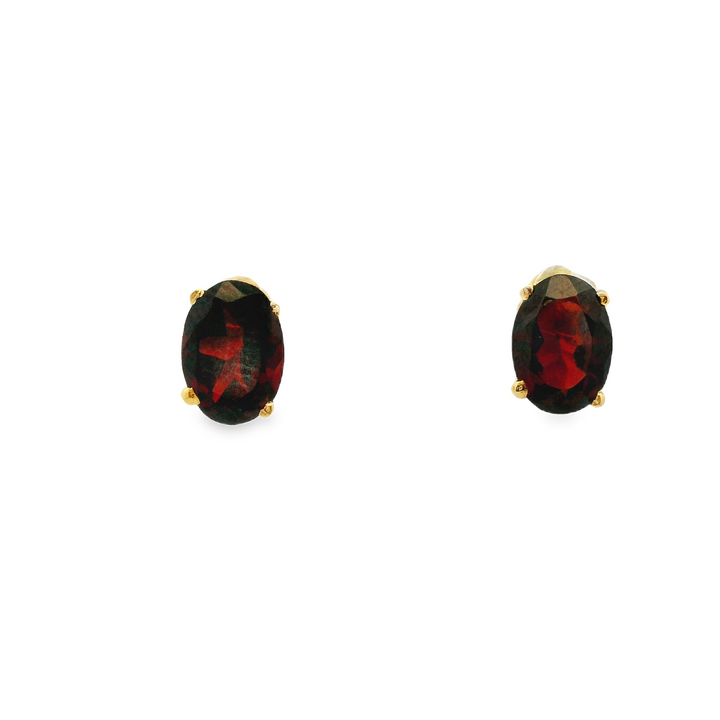 Estate Colored Stone Earrings