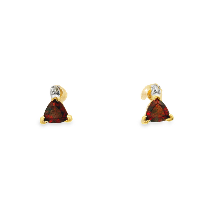 Estate Colored Stone Earrings