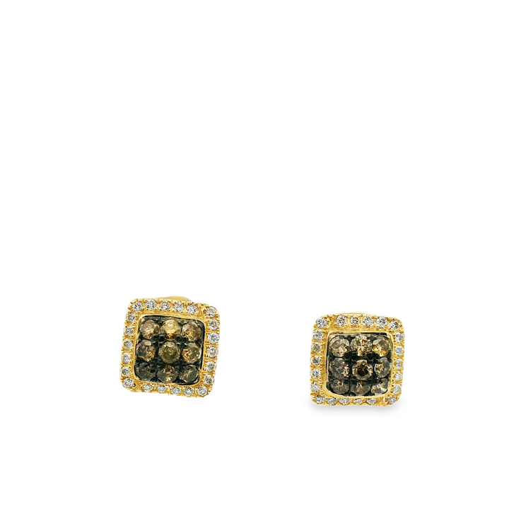 Estate Diamond Earrings