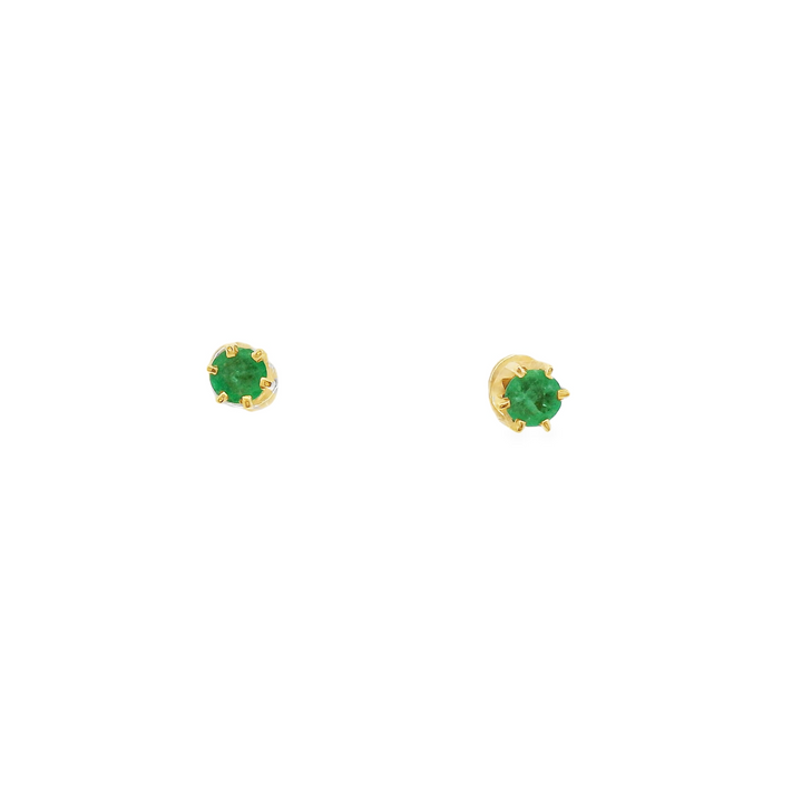 Estate Color Stone Earring