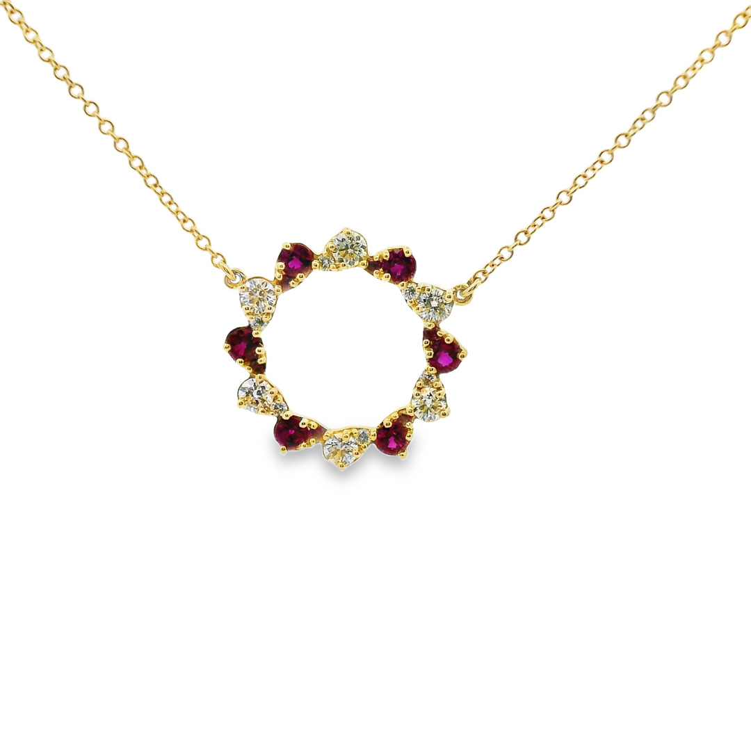 Colored Stone Necklace