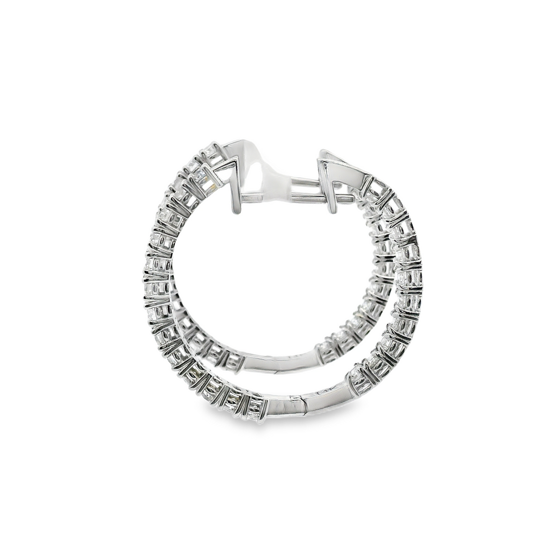 Estate Diamond Earrings