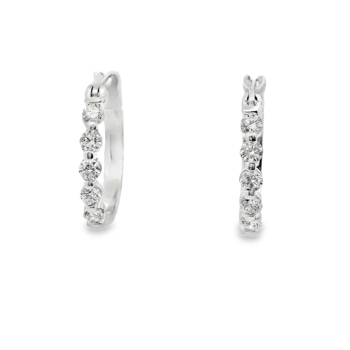 Estate Diamond Earrings