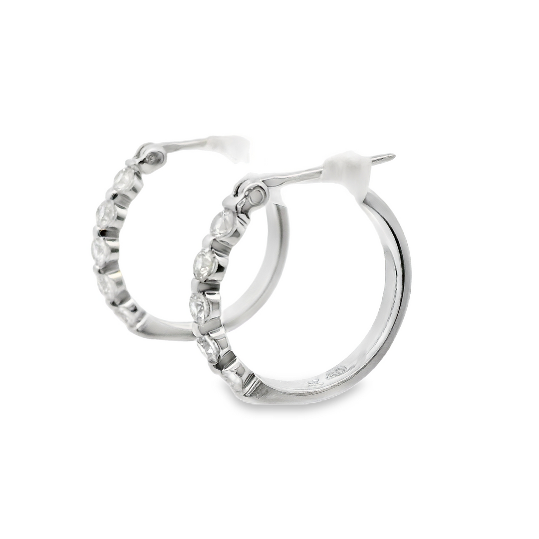 Estate Diamond Earrings