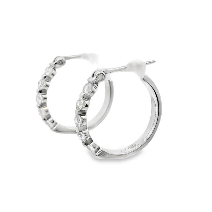 Estate Diamond Earrings