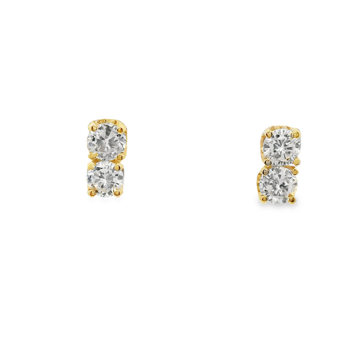 Estate Diamond Earrings