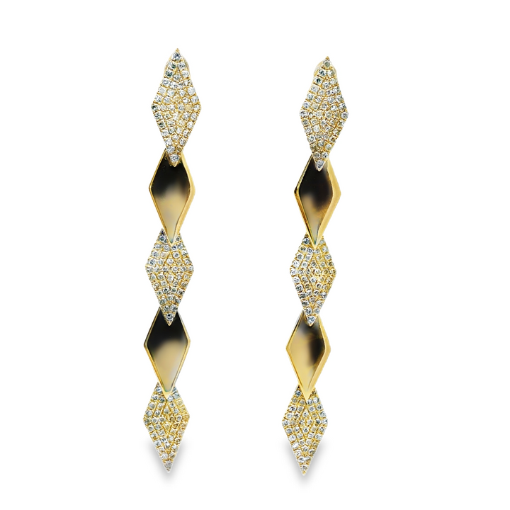 Estate Diamond Earrings