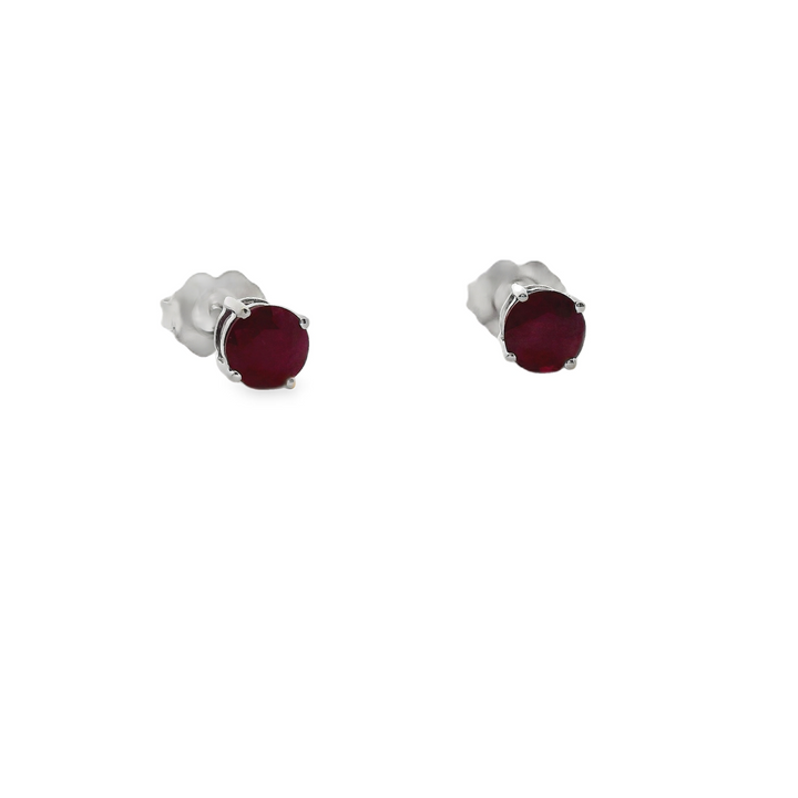 Estate Colored Stone Earrings