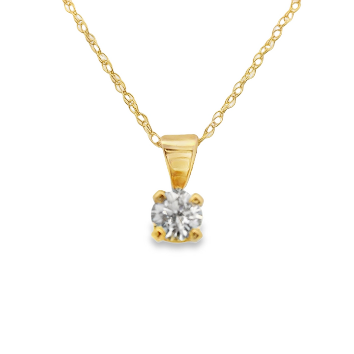 Estate Diamond Pendants